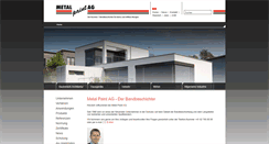 Desktop Screenshot of metalpaint.ch